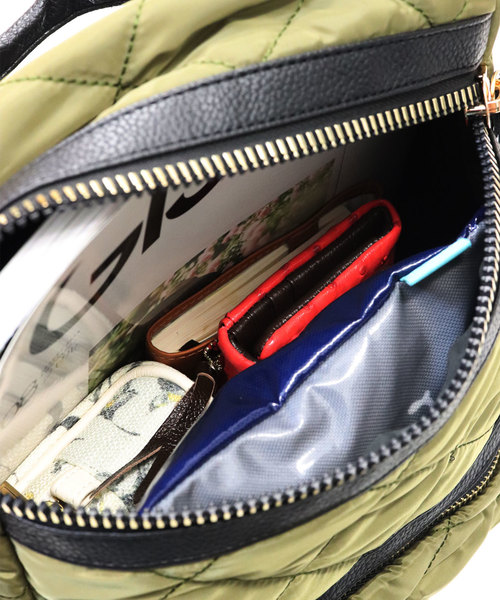 florist（フローリスト）の「【2way】レザー×キルティングナイロンリュック/ショルダーバッグ（バックパック/リュック・レディース・ブラック/レッド/ブルー/グリーン・FREE）」の13枚目の写真