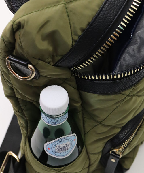 florist（フローリスト）の「【2way】レザー×キルティングナイロンリュック/ショルダーバッグ（バックパック/リュック・レディース・ブラック/レッド/ブルー/グリーン・FREE）」の14枚目の写真