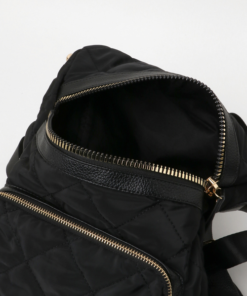 florist（フローリスト）の「【2way】レザー×キルティングナイロンリュック/ショルダーバッグ（バックパック/リュック・レディース・ブラック/レッド/ブルー/グリーン・FREE）」の7枚目の写真