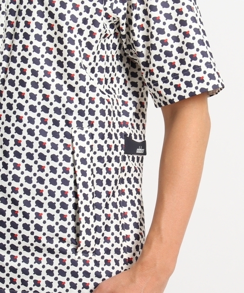 セール】【レイン アイテム メンズ】 幾何学柄 レインブルゾン