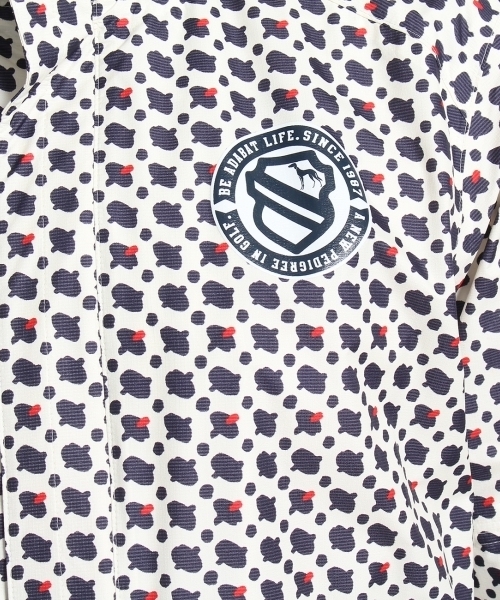 セール】【レイン アイテム メンズ】 幾何学柄 レインブルゾン