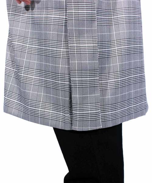 ８(eight)（エイト）の「グレンチェック ガウン コーディガン（チェスターコート・メンズ・チェック/ストライプ・LARGE/MEDIUM）」の13枚目の写真