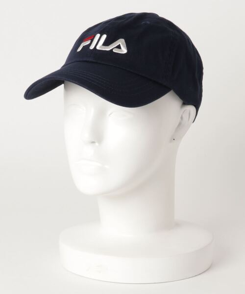 FILA(フィラ)の「【FILA/フィラ】ロゴローキャップ ブランドロゴ 刺繍(キャップ・レディース・ホワイト/ブラック/レッド/オリーブ/ネイビー/ベージュ/エンジ/ライトピンク/オレンジ/パープル・FREE)」の6枚目の写真