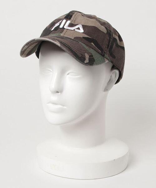 FILA(フィラ)の「【FILA/フィラ】ロゴローキャップ ブランドロゴ 刺繍(キャップ・レディース・ホワイト/ブラック/レッド/オリーブ/ネイビー/ベージュ/エンジ/ライトピンク/オレンジ/パープル・FREE)」の5枚目の写真