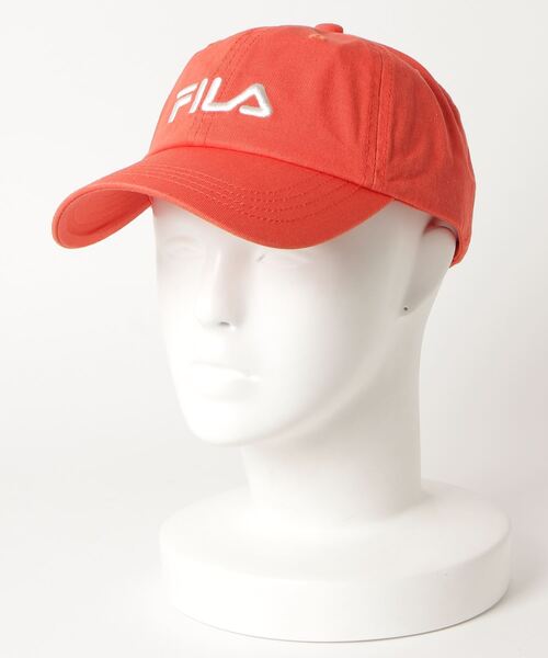 FILA(フィラ)の「【FILA/フィラ】ロゴローキャップ ブランドロゴ 刺繍(キャップ・レディース・ホワイト/ブラック/レッド/オリーブ/ネイビー/ベージュ/エンジ/ライトピンク/オレンジ/パープル・FREE)」の10枚目の写真