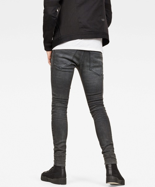 G-STAR（ジースター）の「Rackam Skinny Colored Jeans（デニムパンツ・メンズ・ダークインディゴブルー/ダークグレー・32inch/30inch/28inch/29inch/34inch/34/32/28/32/33/32/32/32/29/32）」の3枚目の写真