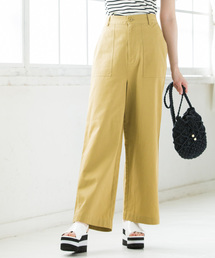 WEGO | WEGO/チノベイカーワイドパンツ(チノパンツ)