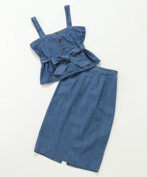 VENCEEXCHANGE | ビスチェ付きセットアップ(ワンピース)