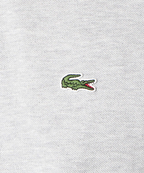 SHIPS(シップス)の「LACOSTE:【L1264AL】ヘザー ポロシャツ(ポロシャツ・メンズ・グレー/ネイビー・X-LARGE/SMALL/MEDIUM/LARGE)」の4枚目の写真