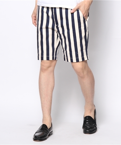 CIAOPANIC TYPY(チャオパニックティピー)の「総柄ショートパンツ(その他パンツ・メンズ・アイボリー/ホワイト/ストライプ/その他/ネイビー/ダークブルー・MEDIUM/LARGE)」の17枚目の写真
