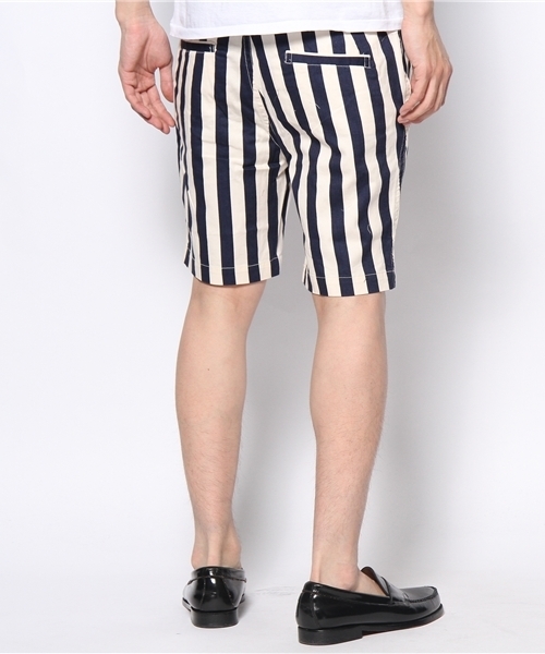 CIAOPANIC TYPY(チャオパニックティピー)の「総柄ショートパンツ(その他パンツ・メンズ・アイボリー/ホワイト/ストライプ/その他/ネイビー/ダークブルー・MEDIUM/LARGE)」の8枚目の写真