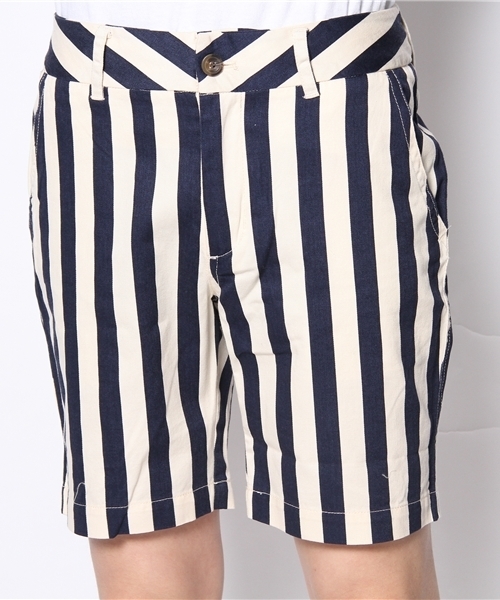 CIAOPANIC TYPY(チャオパニックティピー)の「総柄ショートパンツ(その他パンツ・メンズ・アイボリー/ホワイト/ストライプ/その他/ネイビー/ダークブルー・MEDIUM/LARGE)」の9枚目の写真