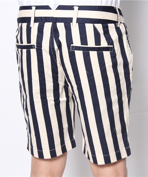 CIAOPANIC TYPY(チャオパニックティピー)の「総柄ショートパンツ(その他パンツ・メンズ・アイボリー/ホワイト/ストライプ/その他/ネイビー/ダークブルー・MEDIUM/LARGE)」の10枚目の写真