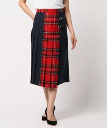 近年モデル☆オニールオブダブリン ユナイテッドアローズ パッチワーク スカート UNITED ARROWS（ユナイテッドアローズ）の「＜O'NEIL of DUBLIN