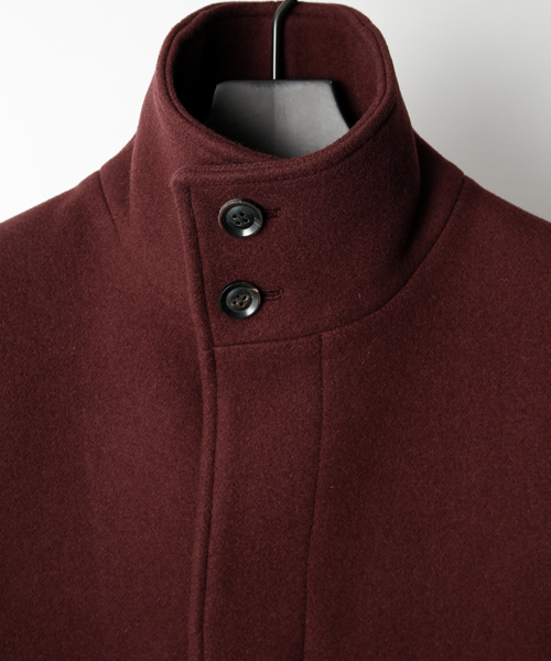 junhashimoto（ジュンハシモト）の「STAND COLLAR COAT（ステン