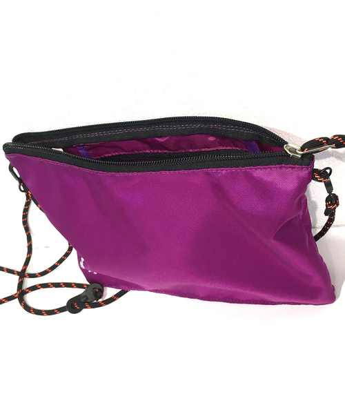 CONVERSE（コンバース）の「【CONVERSE】PACKABLE SACOCHE/サコッシュ/ショルダーバッグ/カバン/コンバース（ショルダーバッグ・レディース・ネイビー/パープル/ブラック・FREE）」の10枚目の写真