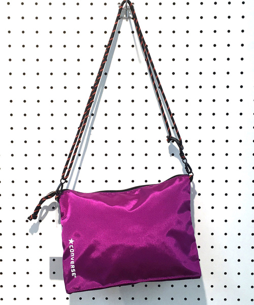 CONVERSE（コンバース）の「【CONVERSE】PACKABLE SACOCHE/サコッシュ/ショルダーバッグ/カバン/コンバース（ショルダーバッグ・レディース・ネイビー/パープル/ブラック・FREE）」の17枚目の写真