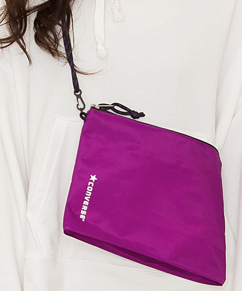 CONVERSE（コンバース）の「【CONVERSE】PACKABLE SACOCHE/サコッシュ/ショルダーバッグ/カバン/コンバース（ショルダーバッグ・レディース・ネイビー/パープル/ブラック・FREE）」の19枚目の写真