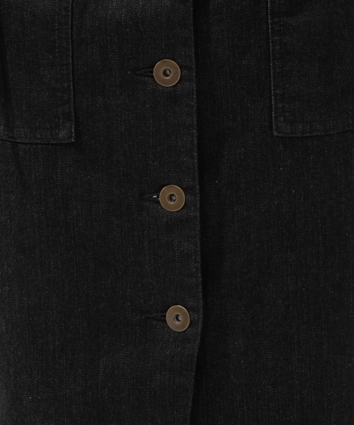 laboratory work（ラボラトリーワーク）の「ベルト付きデニムタイトスカート（スカート・レディース・ブラック/ブルー・MEDIUM）」の12枚目の写真