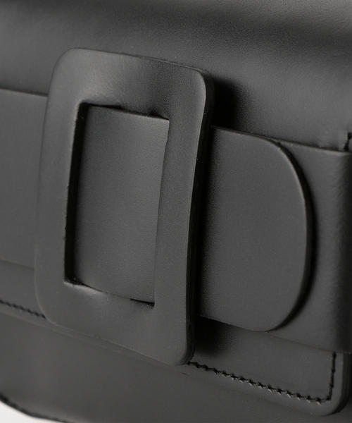 green label relaxing（グリーンレーベルリラクシング）の「○[ア・ラ・マルヴァ]A.la Malva CS バックルクラッチバッグ ◆（クラッチバッグ・レディース・ブラック/パープル/オフホワイト・FREE）」の9枚目の写真