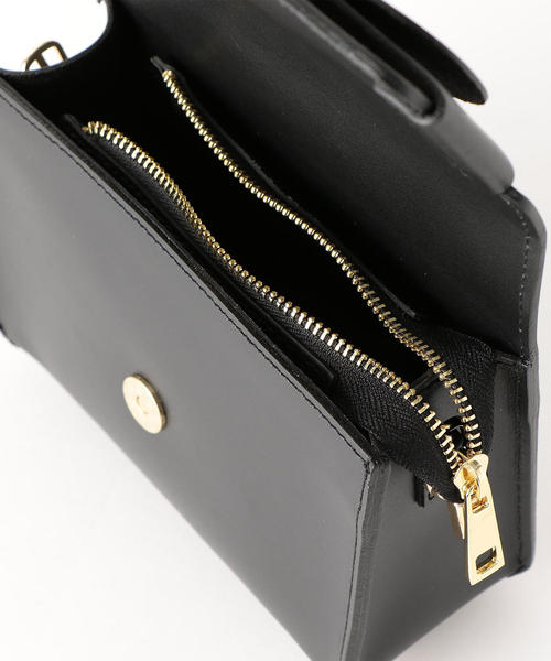 green label relaxing（グリーンレーベルリラクシング）の「○[ア・ラ・マルヴァ]A.la Malva CS バックルクラッチバッグ ◆（クラッチバッグ・レディース・ブラック/パープル/オフホワイト・FREE）」の11枚目の写真