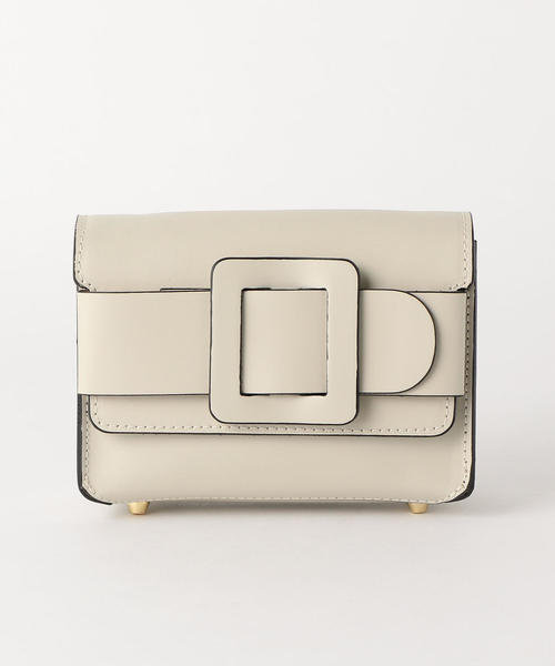 green label relaxing（グリーンレーベルリラクシング）の「○[ア・ラ・マルヴァ]A.la Malva CS バックルクラッチバッグ ◆（クラッチバッグ・レディース・ブラック/パープル/オフホワイト・FREE）」の15枚目の写真