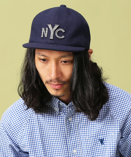 coen（コーエン）の「ウールベースボールキャップ（キャップ・メンズ・ダークグリーン/ネイビー/ロイヤルブルー・FREE）」の2枚目の写真