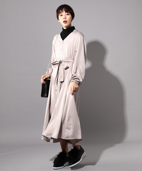 PAGEBOY（ページボーイ）の「ファー厚底スニーカー（スニーカー・レディース・チャコールグレー/ブラック・MEDIUM/LARGE）」の5枚目の写真