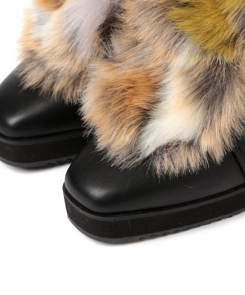 PAGEBOY（ページボーイ）の「ファー厚底スニーカー（スニーカー・レディース・チャコールグレー/ブラック・MEDIUM/LARGE）」の15枚目の写真