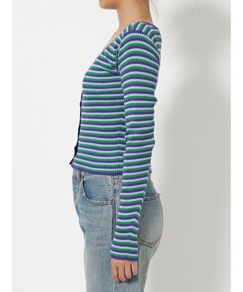 jouetie（ジュエティ）の「リングスナップフィットニット（ニット/セーター・レディース・ブラック/パープル/レッド/ピンク・MEDIUM）」の11枚目の写真