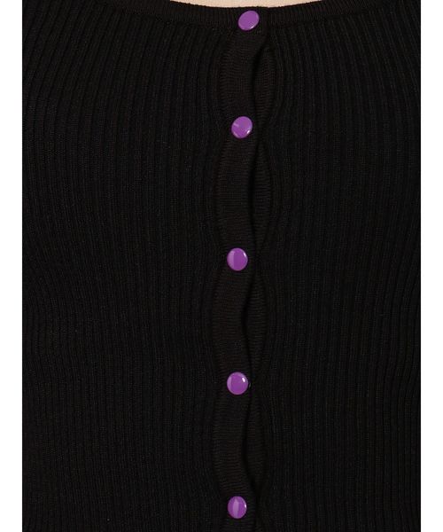 jouetie（ジュエティ）の「リングスナップフィットニット（ニット/セーター・レディース・ブラック/パープル/レッド/ピンク・MEDIUM）」の16枚目の写真