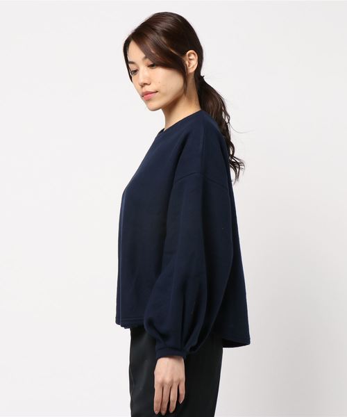 KOBE LETTUCE（コウベレタス）の「起毛ボリュームスリーブVネックトップス＊レディース/プルオーバー[C3603]神戸レタス（その他トップス・レディース・アイボリー/グレー/ネイビー・FREE）」の10枚目の写真