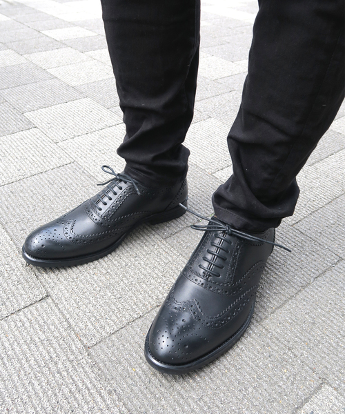 セール ウイングチップレースアップシューズ ドレスシューズ Neutral Blood ニュートラルブラッド のファッション通販 Zozotown