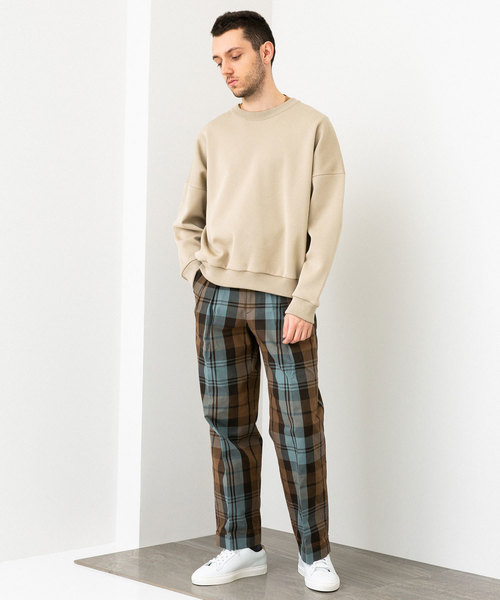 UNITED TOKYO（ユナイテッドトウキョウ）の「18Gオーバーサイズスウェットニット（ニット/セーター・メンズ・ベージュ/サックスブルー/イエロー・FREE）」の14枚目の写真