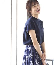 coen | 【WEB限定カラーあり・新色登場】USAコットンハイネックTシャツ(Tシャツ/カットソー)