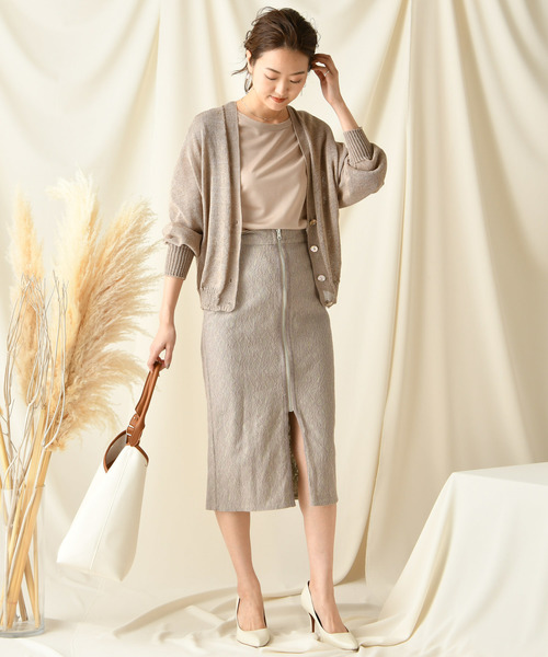 DouDou（ドゥドゥ）の「和紙カーディガン（カーディガン/ボレロ・レディース・ベージュ/ブラウン/ブルー・FREE）」の4枚目の写真