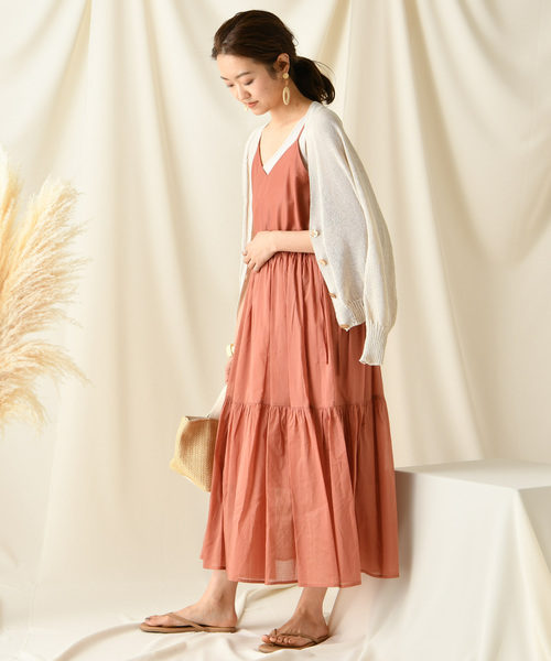 DouDou（ドゥドゥ）の「和紙カーディガン（カーディガン/ボレロ・レディース・ベージュ/ブラウン/ブルー・FREE）」の6枚目の写真