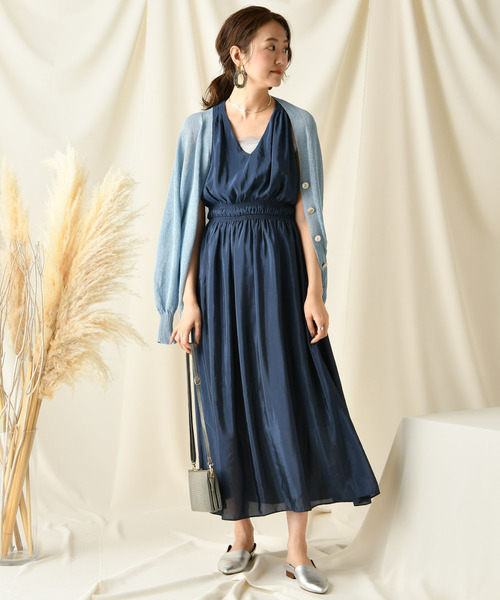 DouDou（ドゥドゥ）の「和紙カーディガン（カーディガン/ボレロ・レディース・ベージュ/ブラウン/ブルー・FREE）」の14枚目の写真