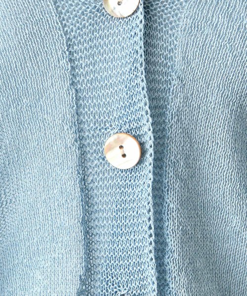 DouDou（ドゥドゥ）の「和紙カーディガン（カーディガン/ボレロ・レディース・ベージュ/ブラウン/ブルー・FREE）」の15枚目の写真