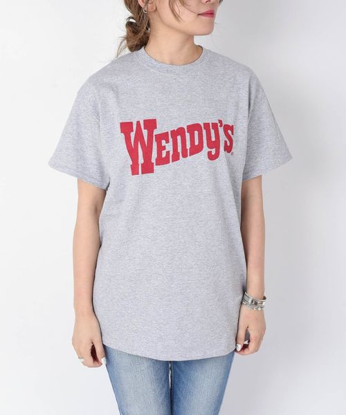 GOOD ROCK SPEED(グッドロックスピード)の「GOOD ROCK SPEED:WENDYS TEE◇(Tシャツ/カットソー・レディース・ライトグレー・ONE SIZE)」の4枚目の写真