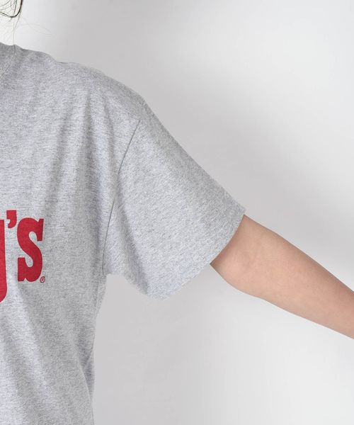 GOOD ROCK SPEED(グッドロックスピード)の「GOOD ROCK SPEED:WENDYS TEE◇(Tシャツ/カットソー・レディース・ライトグレー・ONE SIZE)」の8枚目の写真