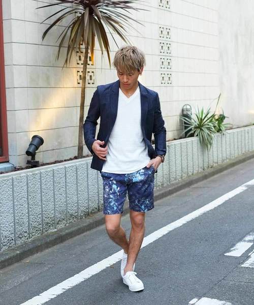 GOSTAR DE FUGA（ゴスタール ジフーガ）の「ワッシャー加工リネンテーラードジャケット（テーラードジャケット・メンズ・ホワイト/ベージュ/ネイビー・M/L/XL）」の13枚目の写真