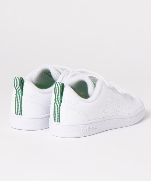 adidas（アディダス）の「【WEB限定】adidasVALCLEAN2CMFK（スニーカー・キッズ・ピンク/グリーン・18cm/19cm/20cm）」の4枚目の写真