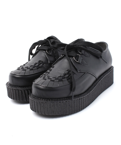 LOVEHUNTER（ラブハンター）の「LOVE HUNTER / 厚底 ラバーソールタイプ (1700)（モカシン/デッキシューズ・メンズ・ホワイト/ブラック/レオパード/ブラック×ホワイト/ブラック×ブラック・40/41/43/44/42）」の14枚目の写真