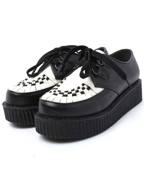 LOVEHUNTER（ラブハンター）の「LOVE HUNTER / 厚底 ラバーソールタイプ (1700)（モカシン/デッキシューズ・メンズ・ホワイト/ブラック/レオパード/ブラック×ホワイト/ブラック×ブラック・40/41/43/44/42）」の15枚目の写真