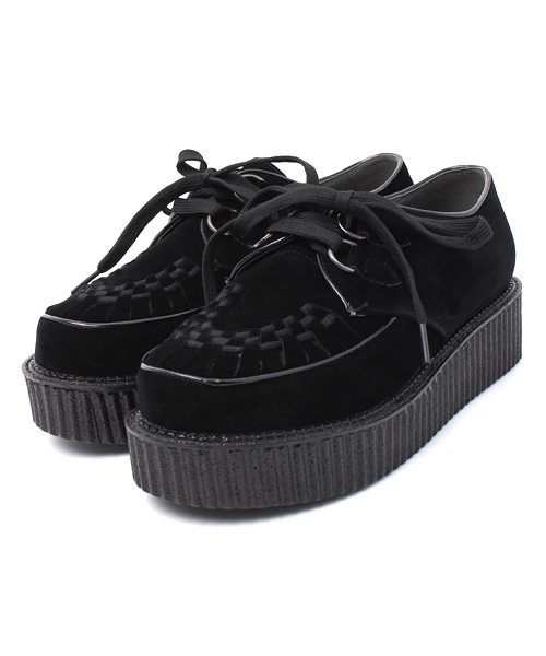 LOVEHUNTER（ラブハンター）の「LOVE HUNTER / 厚底 ラバーソールタイプ (1700)（モカシン/デッキシューズ・メンズ・ホワイト/ブラック/レオパード/ブラック×ホワイト/ブラック×ブラック・40/41/43/44/42）」の16枚目の写真