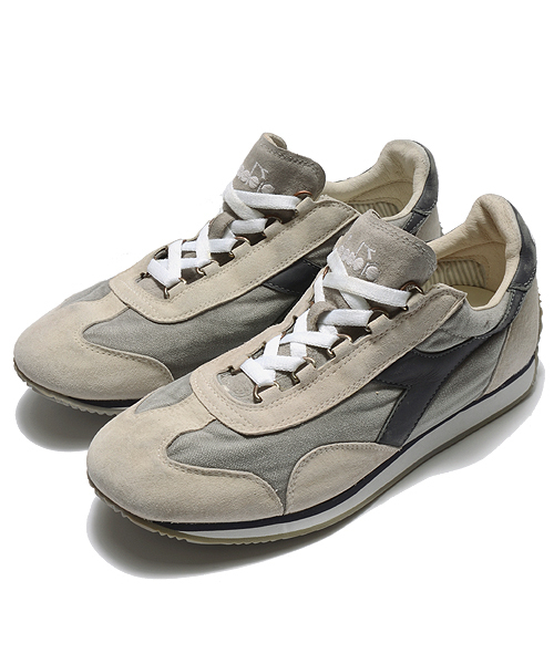 BEAMS F(ビームスエフ)の「diadora / “EQUIPE”ストーンウォッシュ (スニーカー・メンズ・グレー/ブルー/ネイビー/ベージュ/その他2・6/8.5/7/9/8/5.5/6.5/7.5)」の2枚目の写真