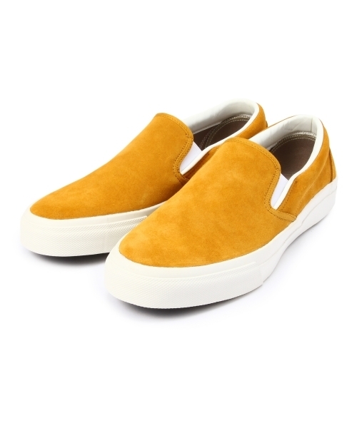 BEAUTY&YOUTH UNITED ARROWS(ビューティーアンドユースユナイテッドアローズ)の「BY スウェード コンビ スリッポン(スニーカー・メンズ・ブラック/ネイビー/ホワイト/ブラウン・27cm(2)/28cm(3)/25cm(0)/26cm(1))」の4枚目の写真