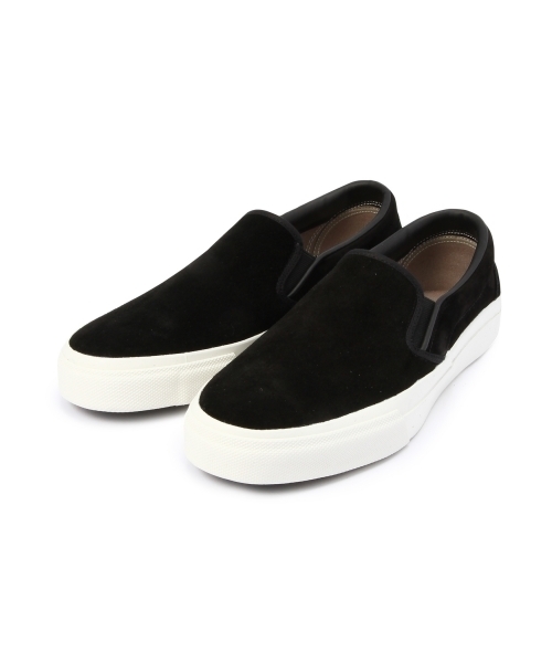 BEAUTY&YOUTH UNITED ARROWS(ビューティーアンドユースユナイテッドアローズ)の「BY スウェード コンビ スリッポン(スニーカー・メンズ・ブラック/ネイビー/ホワイト/ブラウン・27cm(2)/28cm(3)/25cm(0)/26cm(1))」の3枚目の写真