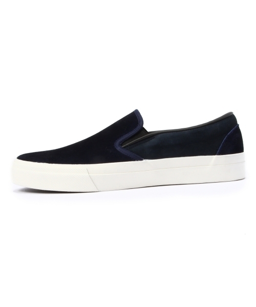 BEAUTY&YOUTH UNITED ARROWS(ビューティーアンドユースユナイテッドアローズ)の「BY スウェード コンビ スリッポン(スニーカー・メンズ・ブラック/ネイビー/ホワイト/ブラウン・27cm(2)/28cm(3)/25cm(0)/26cm(1))」の7枚目の写真